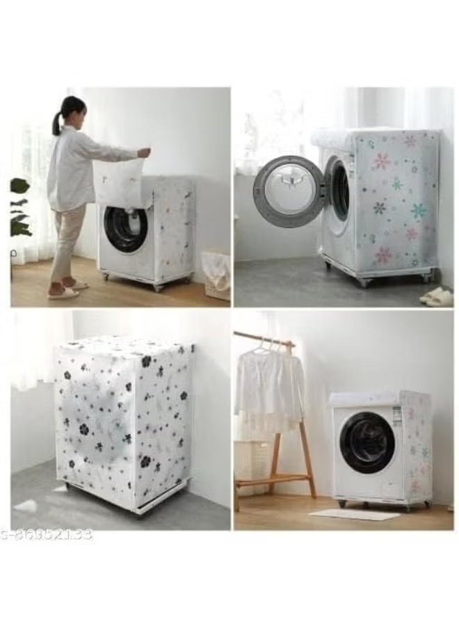 Automatic Washing Machine Cover, Waterproof And Dustproof - Dust And Scratch Resistant Perfect Protection For The Washing Machine - Image 2